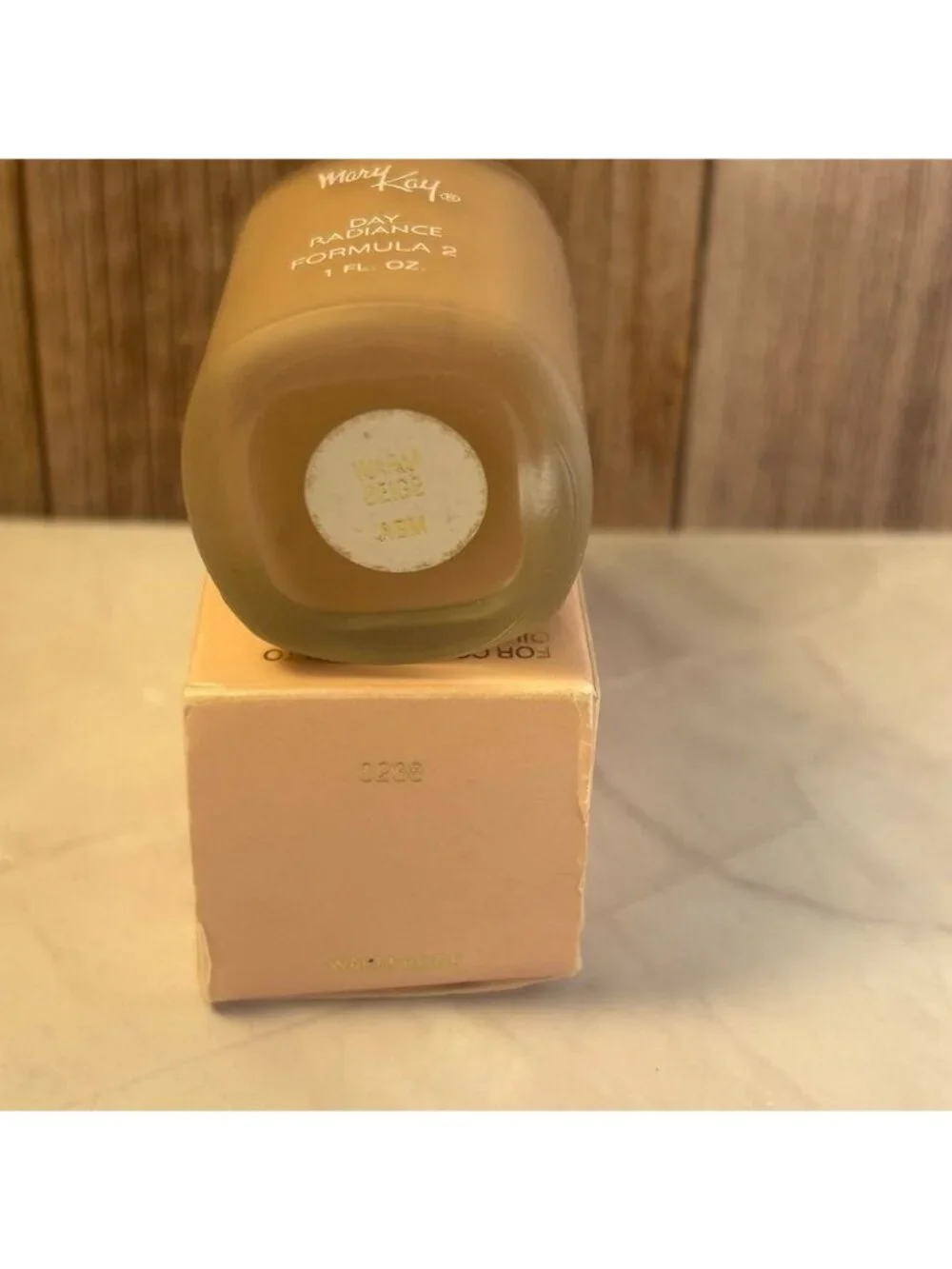 Mary Kay Day Radiance Formula 2 Foundation 1oz Warm Beige Vintage Discontinued